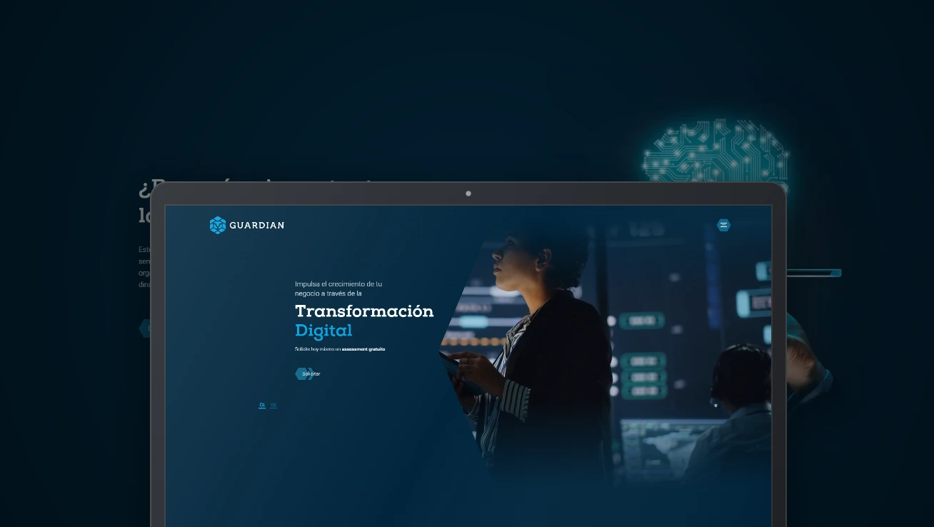 Guardian - Sitio web corporativo WordPress