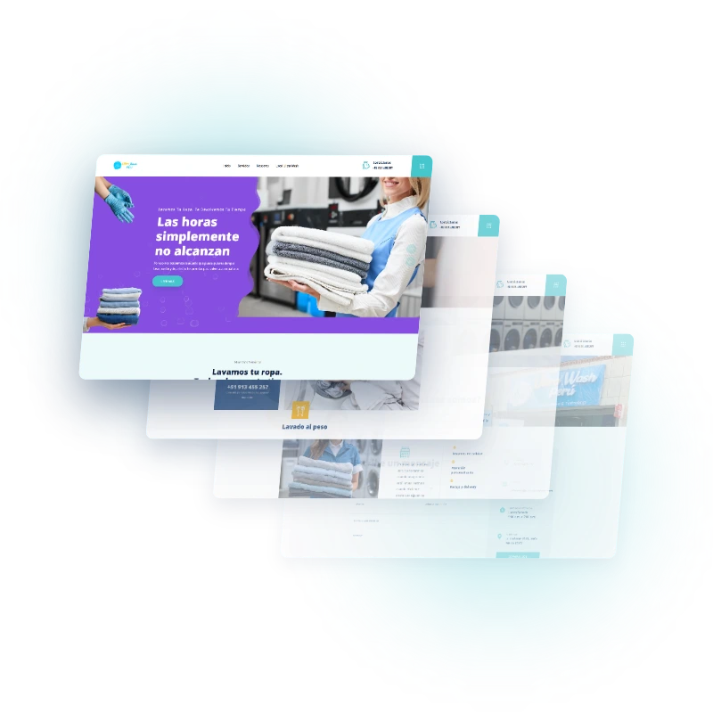 Ultra Wash Perú - Sitio web corporativo WordPress